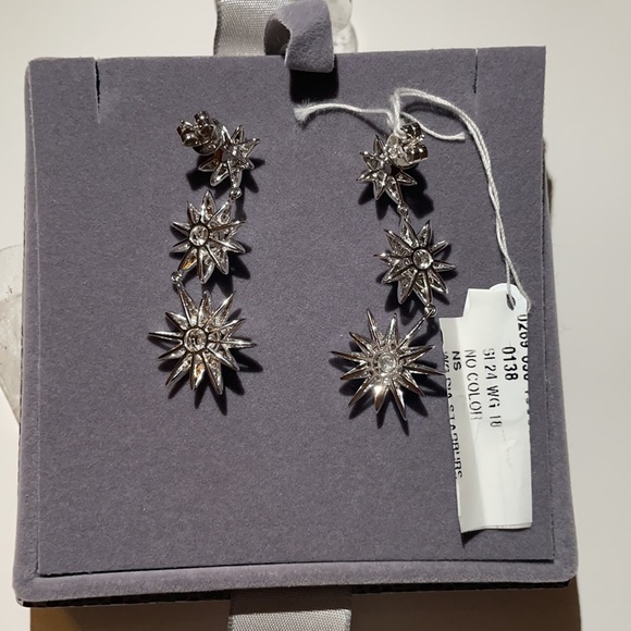 SHAY Diamond Triple Starburst Earrings - Picture 5 of 7